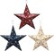 Patriotic Metal Barn Star Wall Decor Set of 3 for July 4th Decoration
